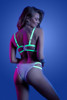 Glow Night Vision Bralette & Cage Panty