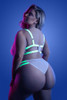 Glow Night Vision Bralette & Cage Panty