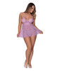 Exposed Girl Next Door Babydoll & Crotchless Panty Set