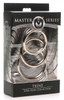 Master Series Trine Steel Ring Collection