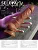 Selopa 6" Dildo - Brown Selopa 6" Dildo - Brown