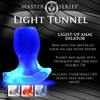 Master Series Light-Tunnel Light-Up Anal Dilator