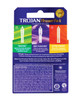 Trojan Pleasure Pack Lubricated Condoms - 3pk