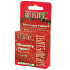 Trustex Strawberry Flavored Condoms - 3pk