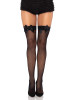 Leg Avenue Fishnet Thigh High with Satin Bow Leg Avenue Fishnet Thigh High with Satin Bow