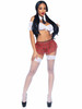 Leg Avenue 3pc Naughty School Girl Set Leg Avenue 3pc Naughty School Girl Set
