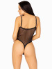 Leg Avenue Snap Crotch Cami Bodysuit with Adjustable Straps