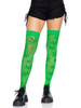 Leg Avenue 420 Net Thigh Highs - Green Leg Avenue 420 Net Thigh Highs - Green