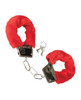 CalExotics Playful Furry Cuffs - Red CalExotics Playful Furry Cuffs - Red