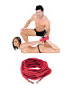 Fetish Fantasy Japanese Silk Rope - 35ft - Red