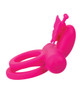 CalExotics Silicone Rechargeable Butterfly Dual Ring