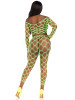 Leg Avenue 2pc Net Crop Top & Footless Tights