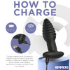 Rimmers Model-E Vibrating Rimming Plug w/ Remote Control