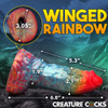 Creature Cocks - Rainbow Phoenix Vibrating Silicone Dildo