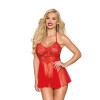 Dreamgirl Lace Babydoll & G-String