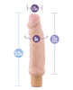 Au Naturel Home Wrecker Sensa Feel Vibrating Dildo - Beige