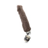 Au Naturel Home Wrecker Sensa Feel Vibrating Dildo - Brown