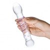 Glas 7.25" Spiral Staircase Full Tip Dildo