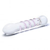 Glas 7.25" Spiral Staircase Full Tip Dildo
