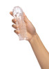 Size Up 1.5" See-Thru Textured Stretch Penis Sleeve
