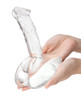 Glas 7.5" Rideable Standing Glass Dildo