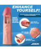 Jock Enhancers 1.5" Realistic Silicone Penis Extension - Light