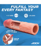 Jock Enhancers 1.5" Realistic Silicone Penis Extension - Light