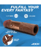 Jock Enhancers 1.5" Realistic Silicone Penis Extension - Dark