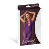 Exposed Seamless Halter Bodystocking - Purple