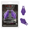 CalExotics Nipply Play Rechargeable Nipplettes Vibrating Nipple Clamps