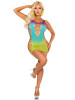 Leg Avenue Seamless Ombre Mini Dress - Ocean