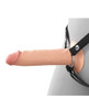 Fantasy X-Tensions Elite 7" Hollow Silicone Strap On - Beige Fantasy X-Tensions Elite 7" Hollow Silicone Strap On - Beige