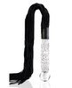 Icicles No. 38 Textured Glass Dildo with Flogger Icicles No. 38 Textured Glass Dildo with Flogger