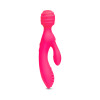 Together Tri Delight Dual-Ended Triple Stim Wand & Rabbit Vibrator Together Tri Delight Dual-Ended Triple Stim Wand & Rabbit Vibrator