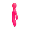 Together Tri Delight Dual-Ended Triple Stim Wand & Rabbit Vibrator Together Tri Delight Dual-Ended Triple Stim Wand & Rabbit Vibrator
