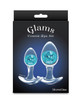 Glams Cosmic Silicone Anal Plug 2pc Kit