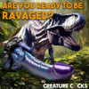 Creature Cocks - Dino-Dick Dinosaur Silicone Dildo Creature Cocks - Dino-Dick Dinosaur Silicone Dildo