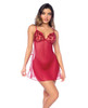 Mapale 2pc Luxe Babydoll & G-String