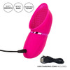 USB charging port detail on CalExotics Intimate Pump USB Rechargeable Full Coverage Pump delivering powerful suction and vibration with quick full charge