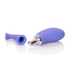 Removable and rotatable pink silicone tip detail on CalExotics Rechargeable Clitoral Pump allowing custom positioning for perfect pinpoint clitoral stimulation
