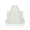 CalExotics Universal Silicone Pump Sleeve in soft silicone designed as a stretchy donut for creating comfortable airtight seals on penis pump cylinders up to 3 inches