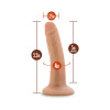 Dr Skin 5.5" Dildo with Suction Cup measurements
