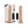 Dr. Skin Dr. Throb 9.5" Vibrating Dildo - Vanilla
