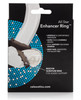 CalExotics All Star Enhancer Ring packaging back featuring textured pleasure nubs, built-in scrotum ring, ultra stretchy phthalate-free TPE, dual support for added stamina, and benefits of the comfortable erection enhancer ring