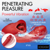Close-up of the kissing lips and licking tongue on Lickgasm Deep Kiss Rabbit showcasing the realistic clitoral stimulation with multiple movement patterns