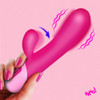Flexible curved shaft and clitoral tapping stimulator come together in the Bang! Clit Tapping Vibrating Rabbit, delivering targeted G-spot massage and intense external stimulation through multiple vibration and tapping combinations