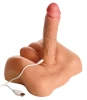 JOCK Studs Power Rod Thrusting & Vibrating Silicone Dildo w/ Remote usb rechargeable