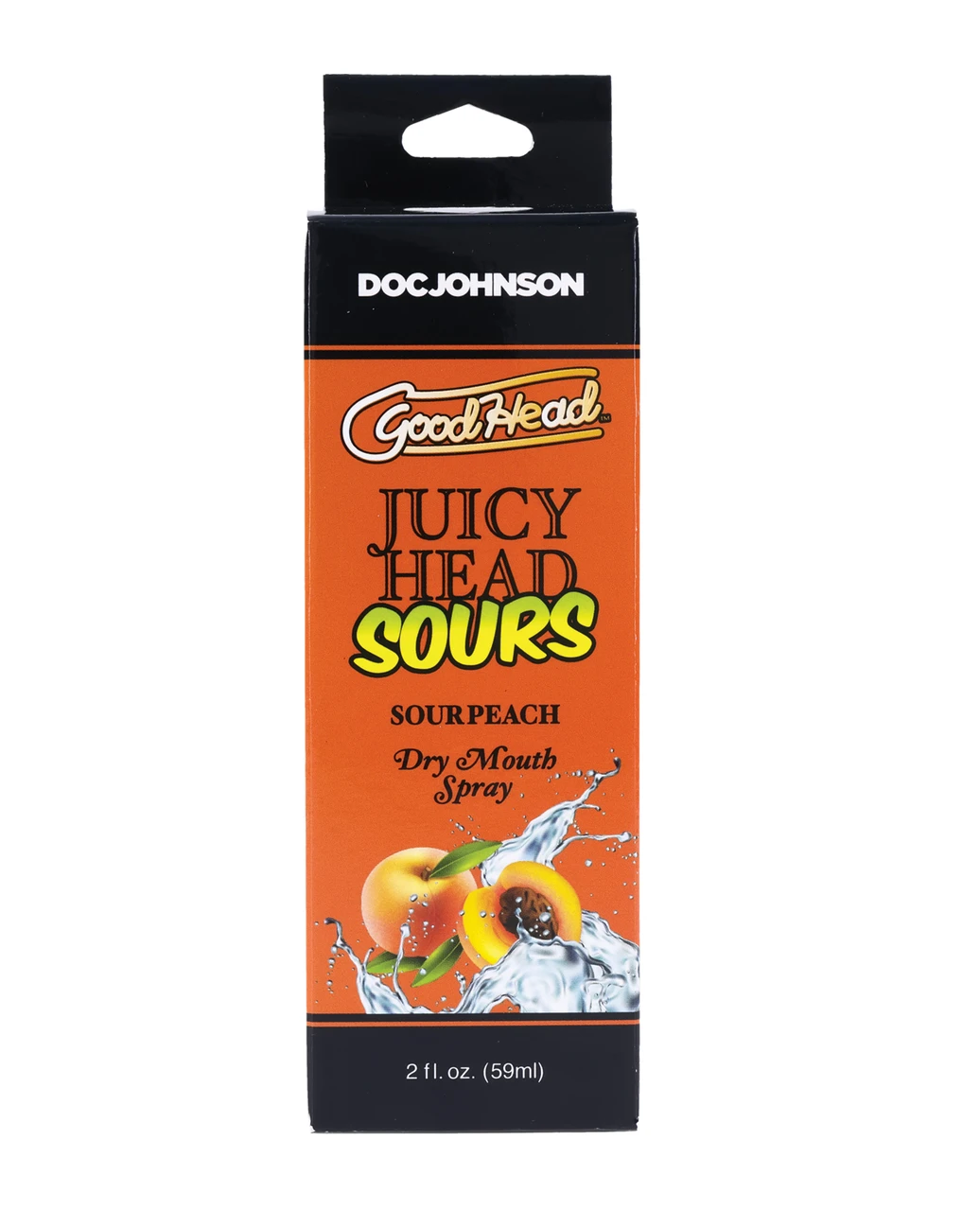 GoodHead Juicy Head Sours Dry Mouth Spray - Sour Peach