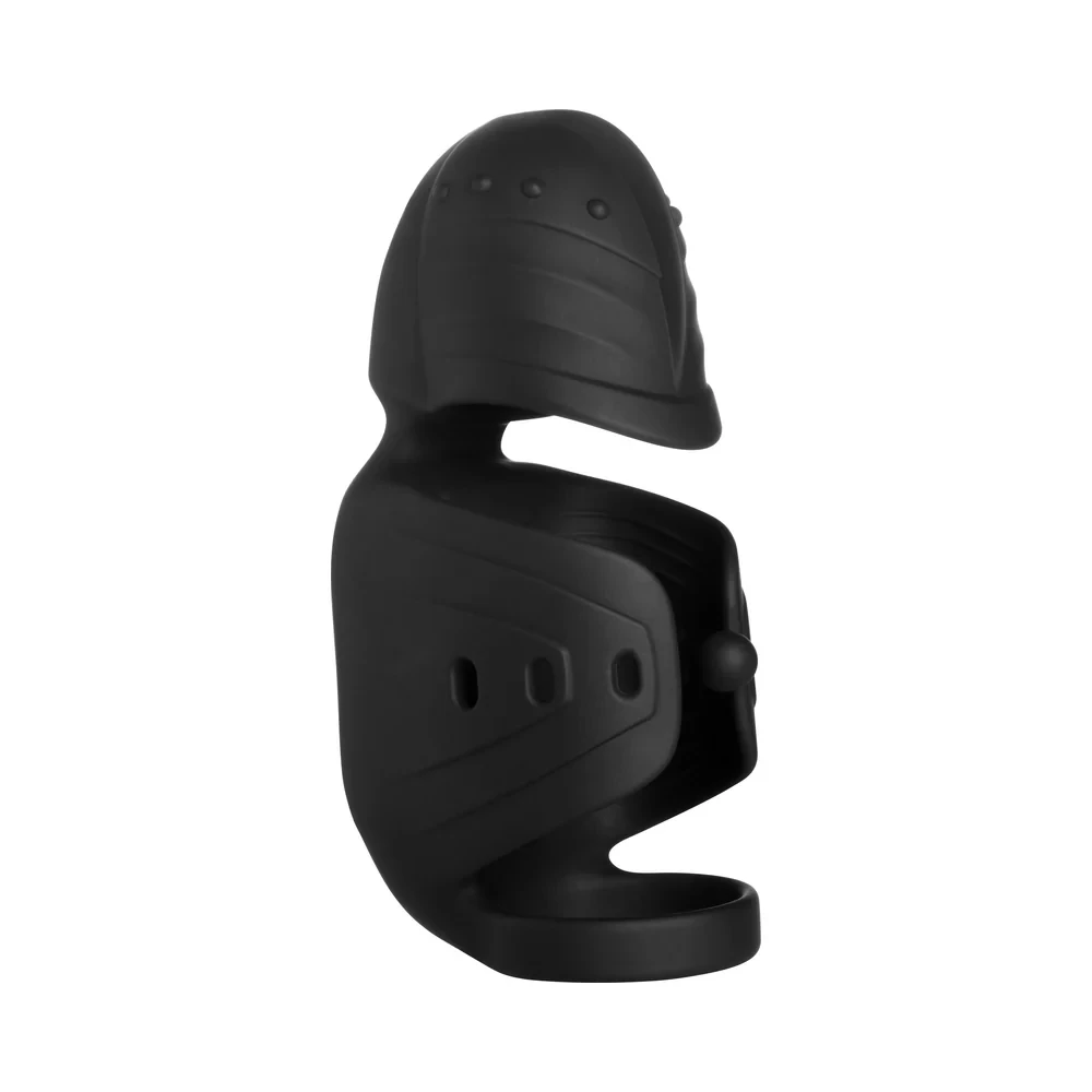 JOCK Advanced Helmet Humper Gyrating & Vibrating Silicone Masturbator
