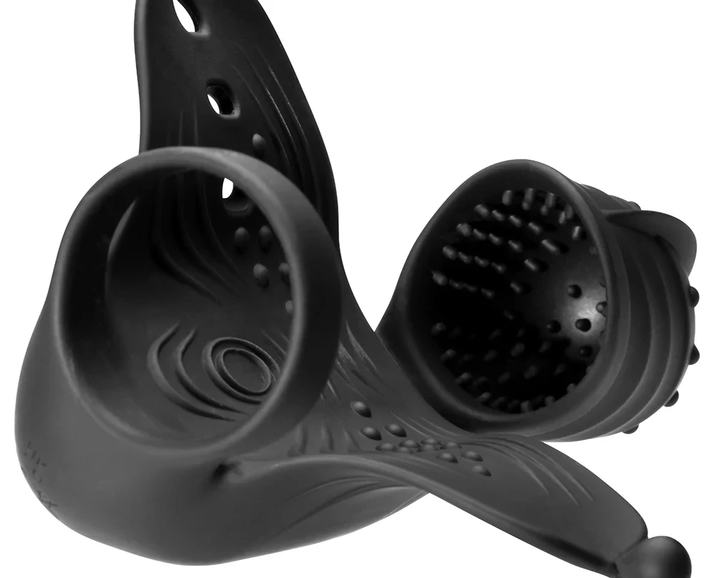 JOCK Advanced Helmet Humper Gyrating & Vibrating Silicone Masturbator